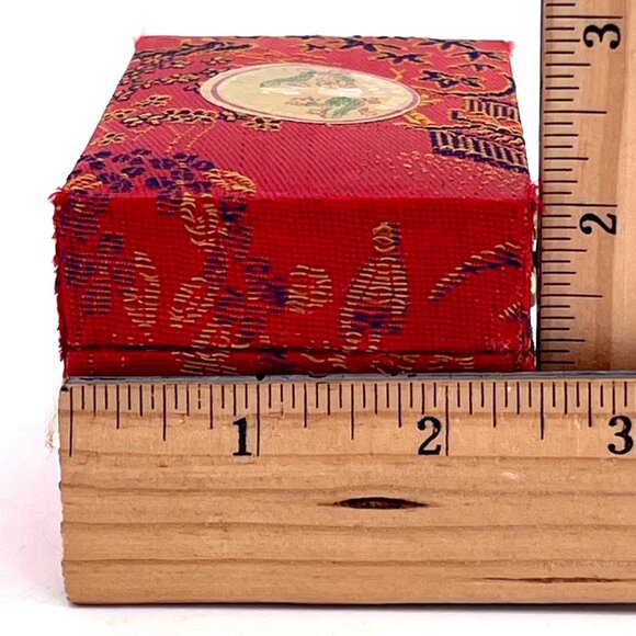 Ancient City Health Ball Factory Baoding China Meditation Chime In Red Silk Box - Picture 11 of 15